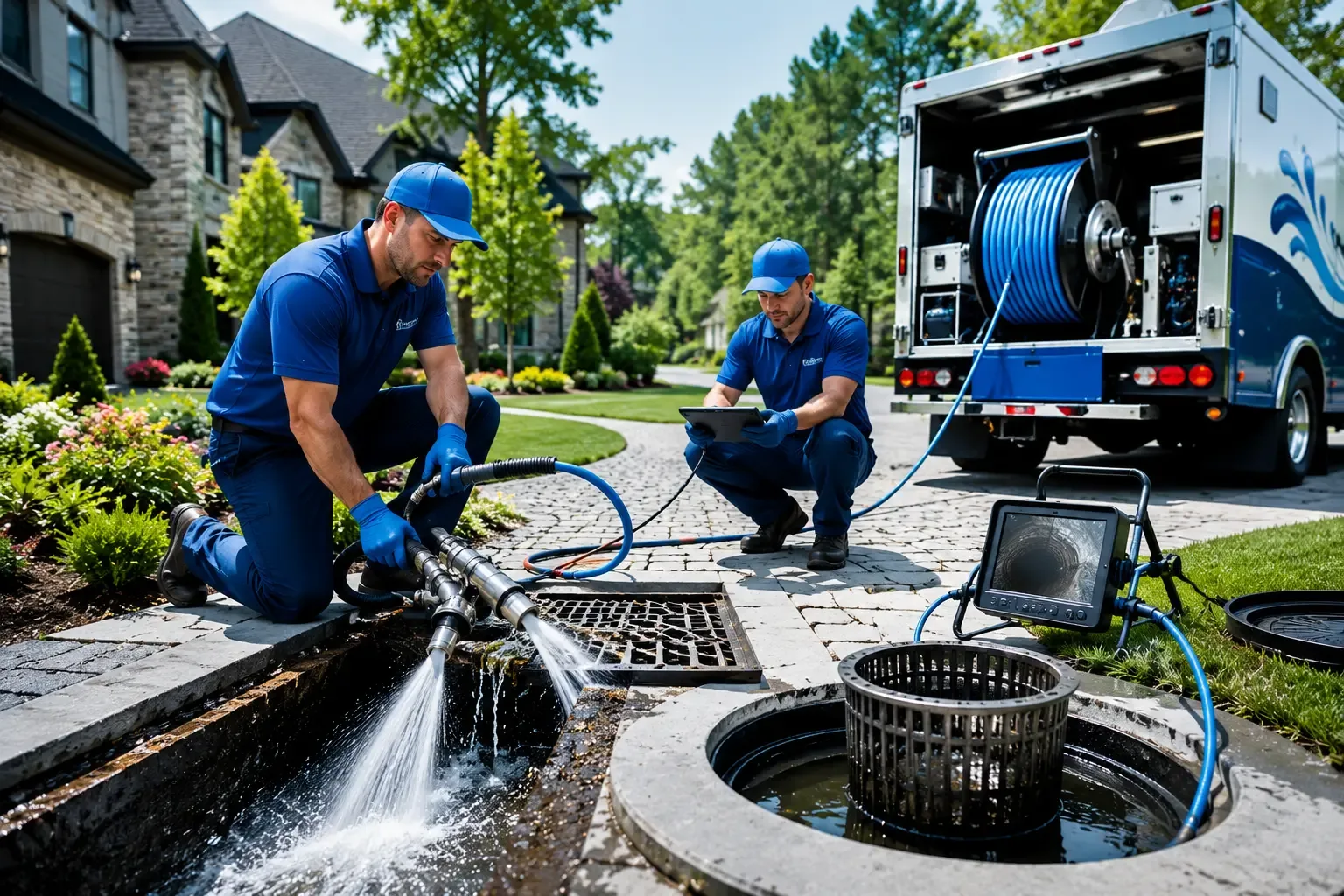 Local outdoor drain cleaning professionals in Converse, IN